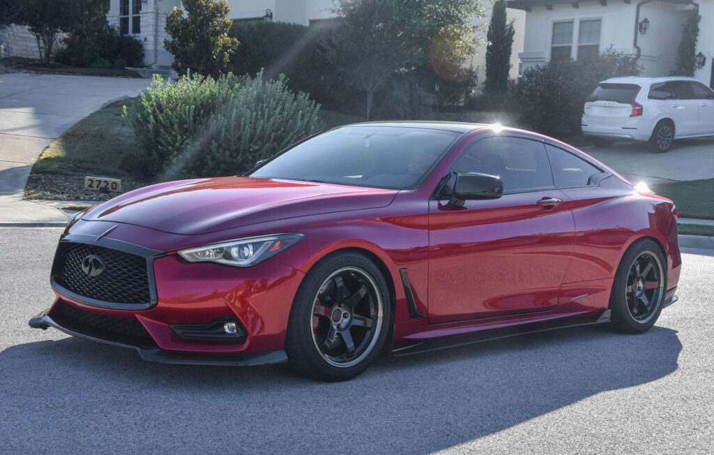 2017 Infiniti Q60 Red Sport 400