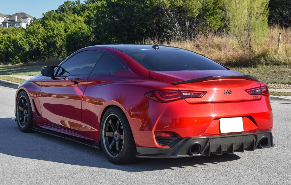 2017 Infiniti Q60 Red Sport 400