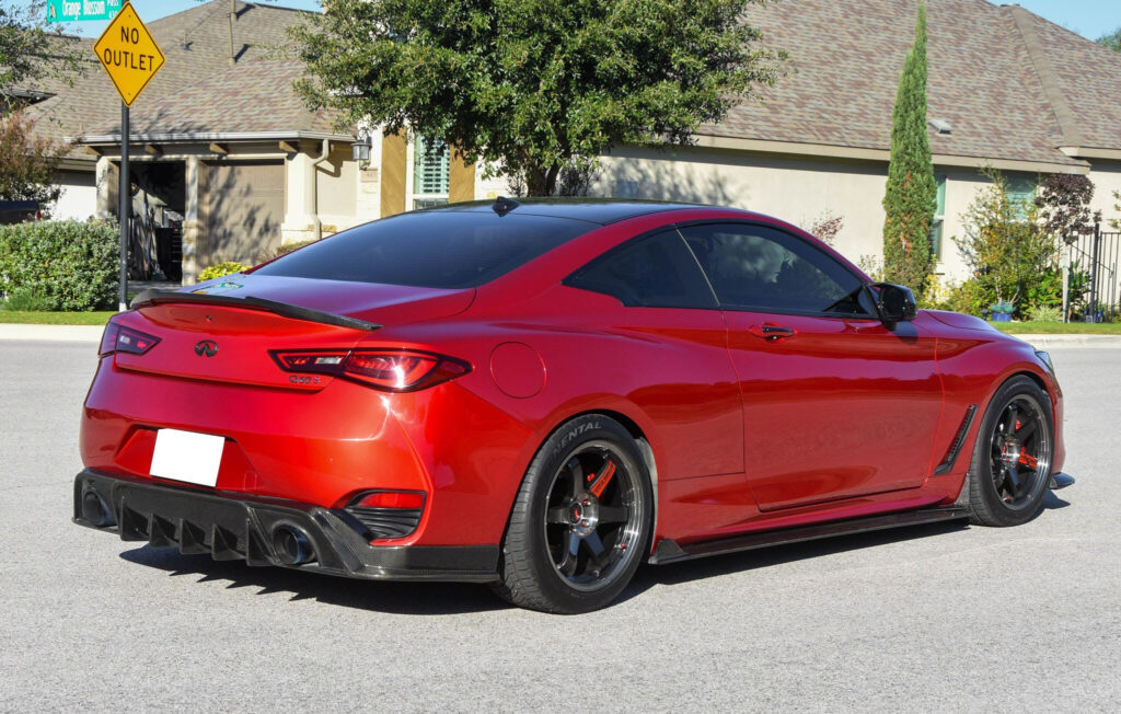 2017 Infiniti Q60 Red Sport 400