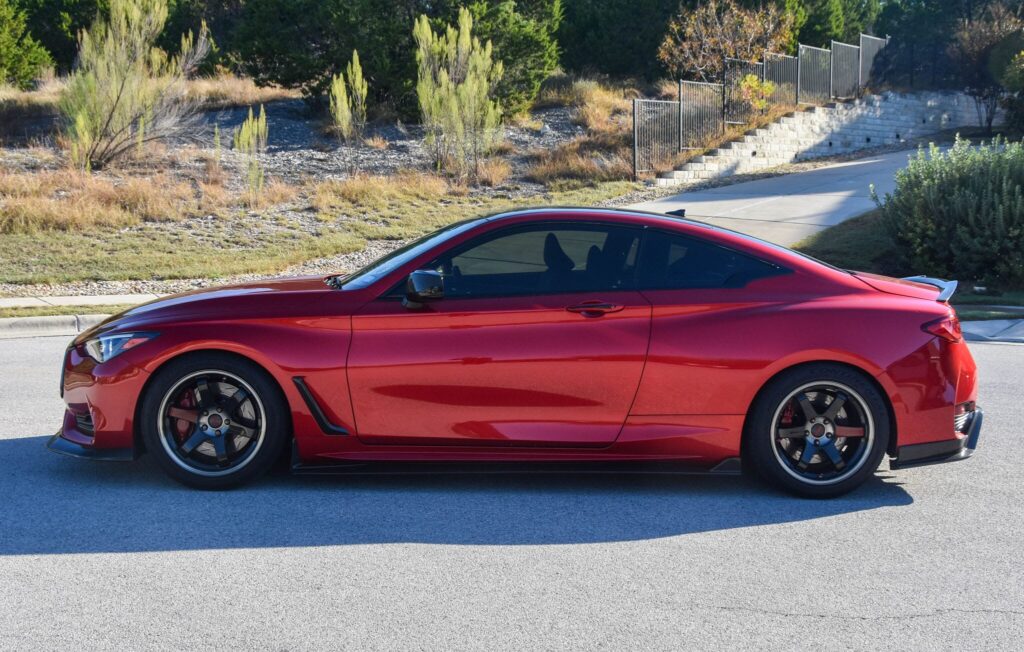 2017 Infiniti Q60 Red Sport 400